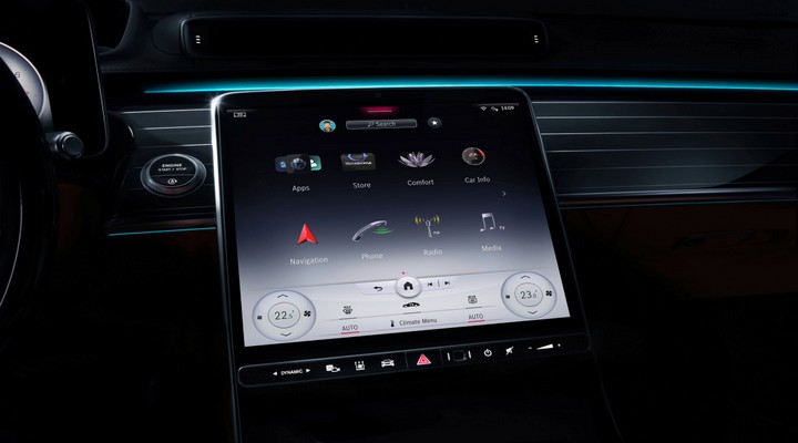 Mercedes-Benz goes all touchscreen with the new MBUX