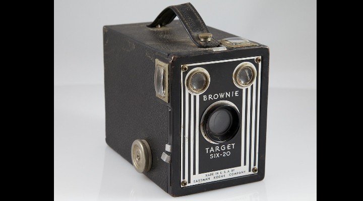 74 Gadgets Exhibit - Kodak brownie camera