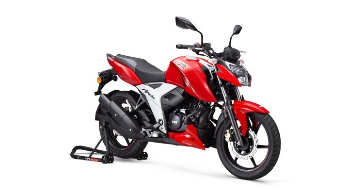 Tvs Apache Rtr 160 4v Launched The Most Powerful In Its Class Exhibit