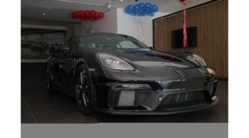 Porsche Mumbai delivers its first 718 Cayman GT4 through Infinity Cars.
