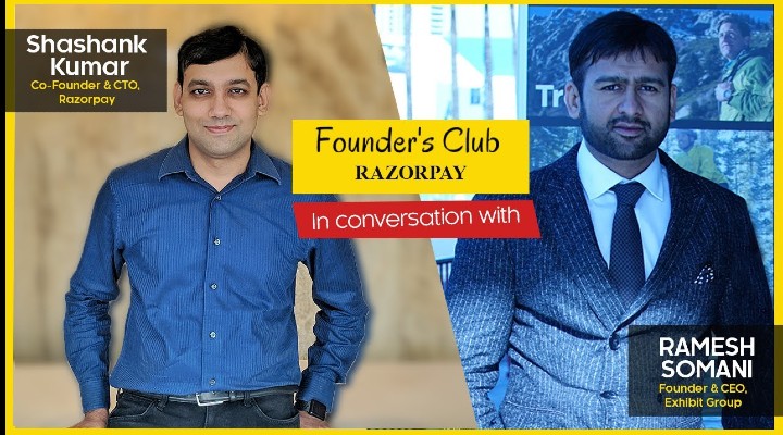 Founders Club | Shashank Kumar, Co Founder – Razorpay | Leadership Series