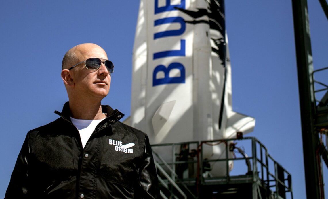 jeff bezos launch into space