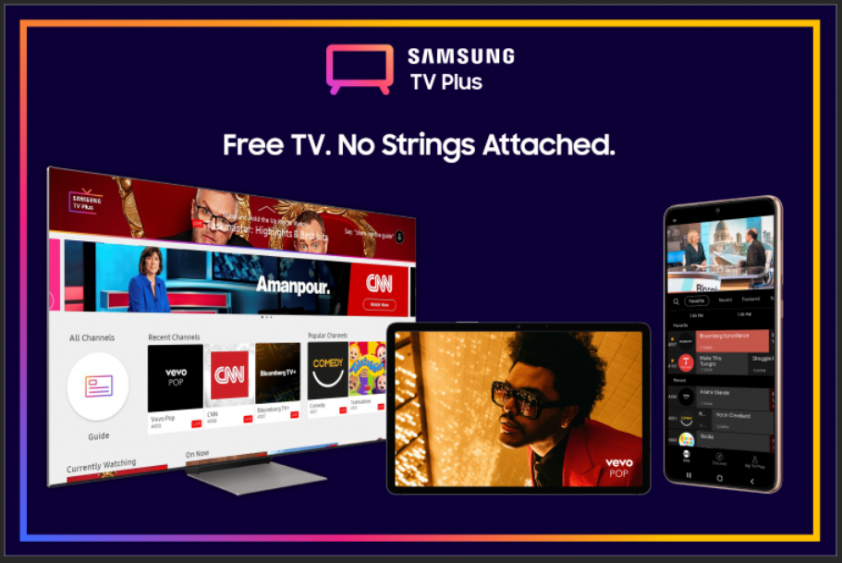 samsung tv plus streaming service