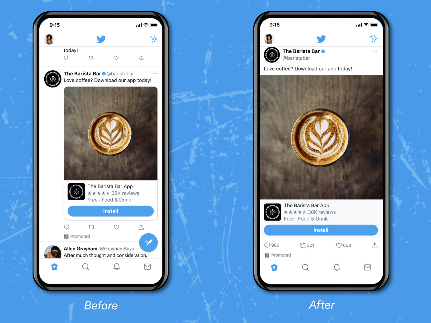 Twitter Is Testing New Edge-To-Edge Design For The Timeline