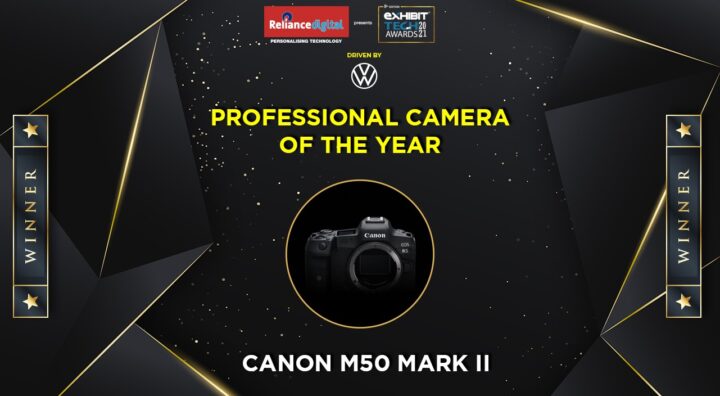 Winner - Professional Camera 2021 Exhibit Tech Awards