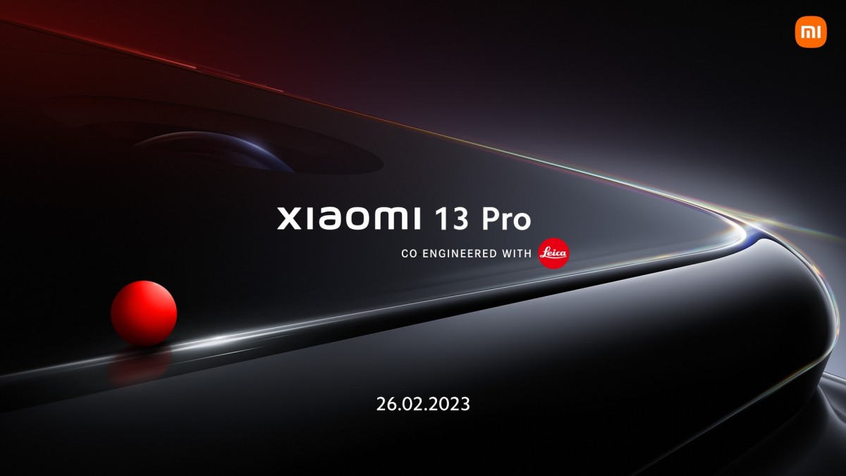 Xiaomi 13 Pro with a Leica-powered camera is launching on 26th Feb