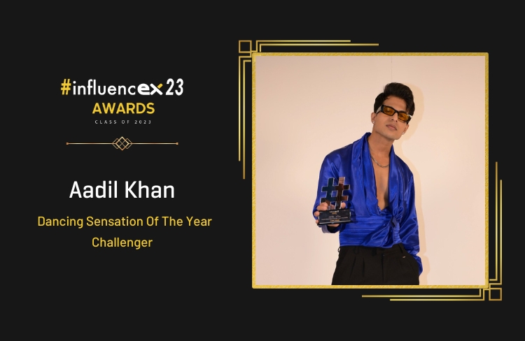 AADIL KHAN – Dancing Sensation Of The Year (Male), Challenger