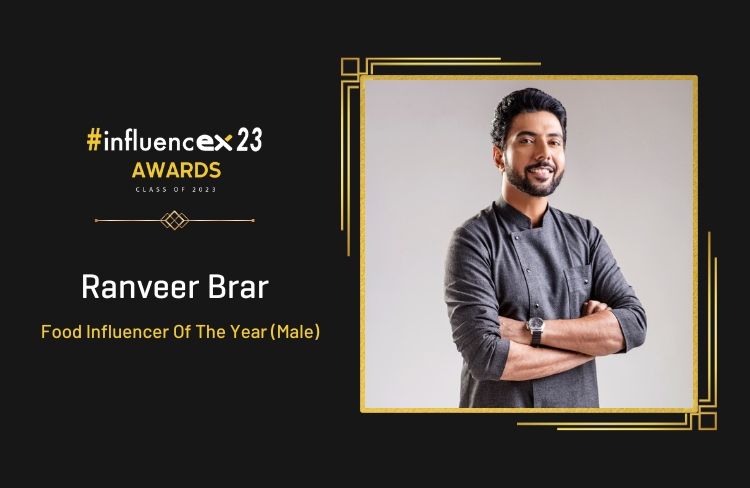 RANVEER BRAR – Food Influencer Of The Year (Male)