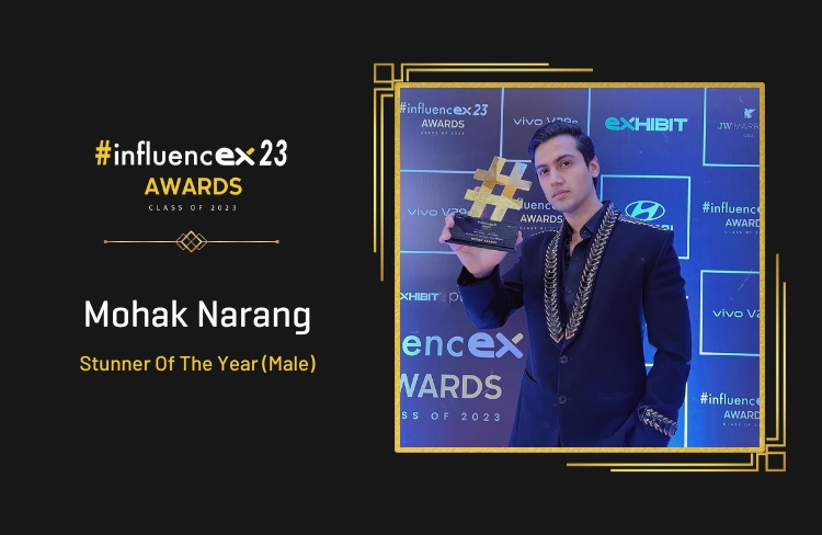 MOHAK NARANG – Stunner Of The Year (Male)