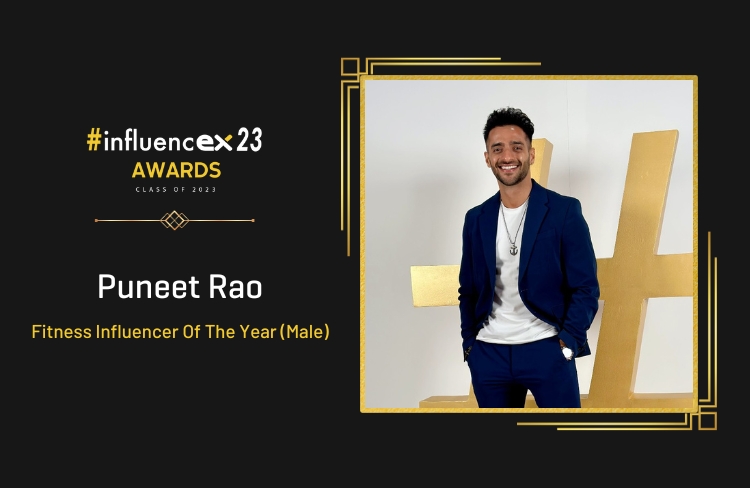 PUNEET RAO – Fitness Influencer Of The Year (Male)