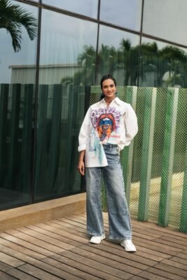 p v sindhu for exihibit magazine