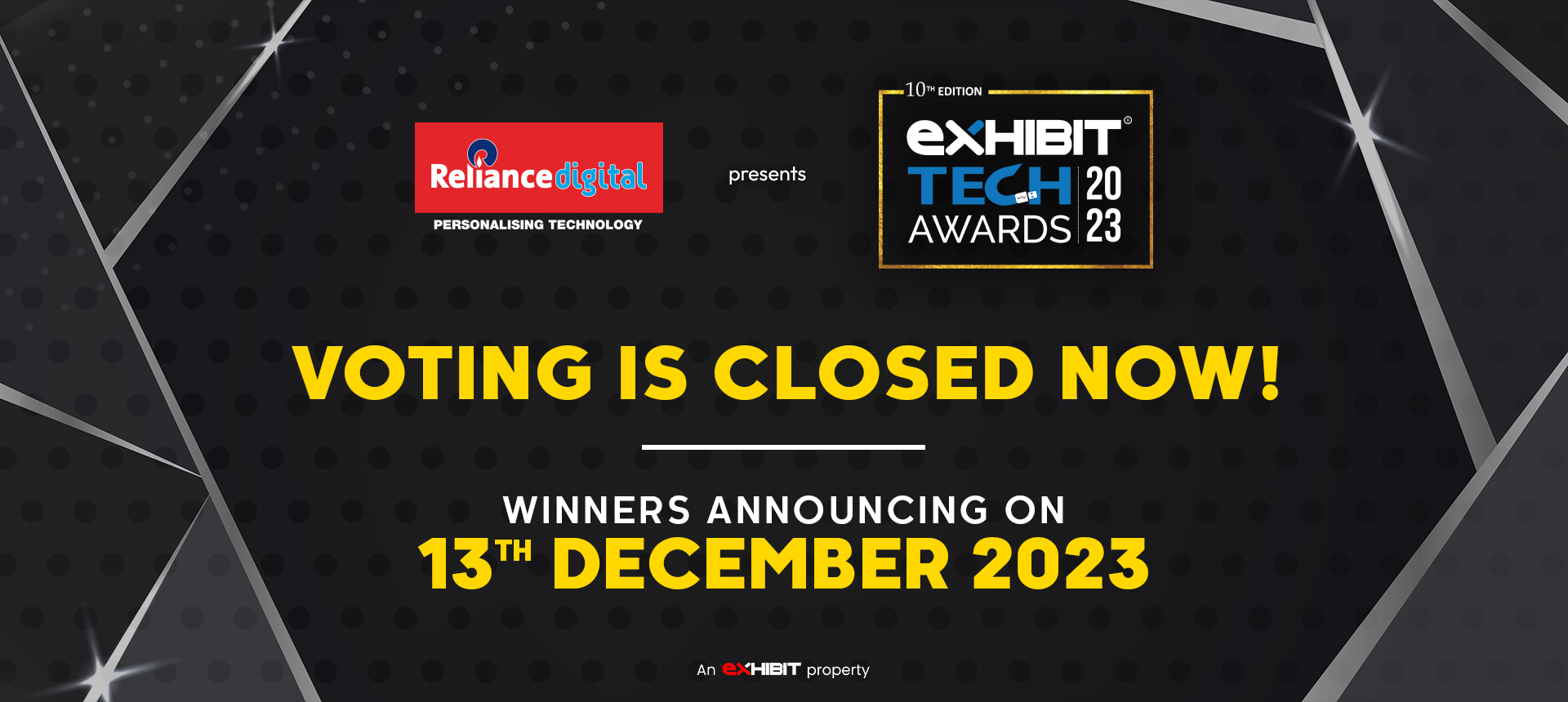 Exhibit Tech Awards 2023 - Voting lines closed