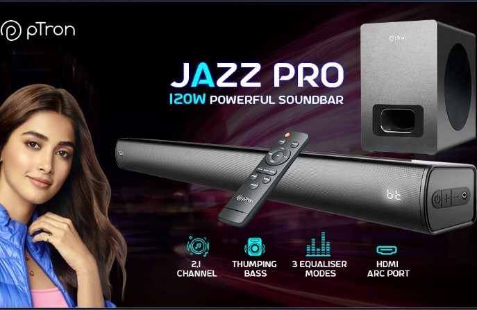pTron Announces New Jazz Series Soundbars