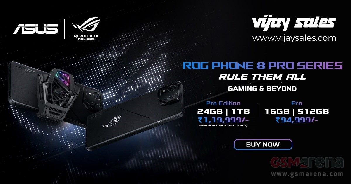 Game On! Asus ROG Phone 8 Pro Now Available for Purchase in India!
