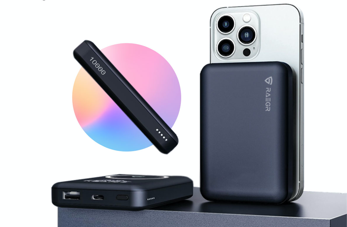 RAEGR Launched MagFix M1 Wireless Power Bank with Magsafe