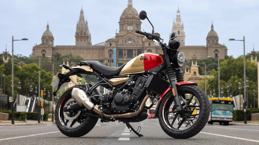 royal enfield launched guerilla450