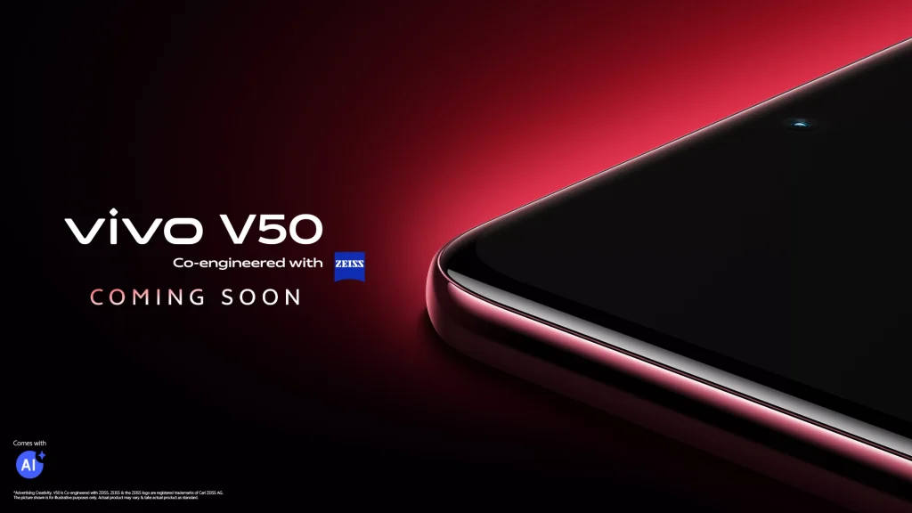 V50 by vivo soon to hit the market