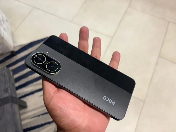 back body of the phone POCO C71