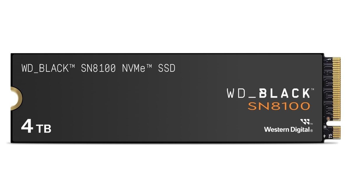 WD_BLACK SN8100 NVMe SSD with PCIe Gen 5.0 technology
