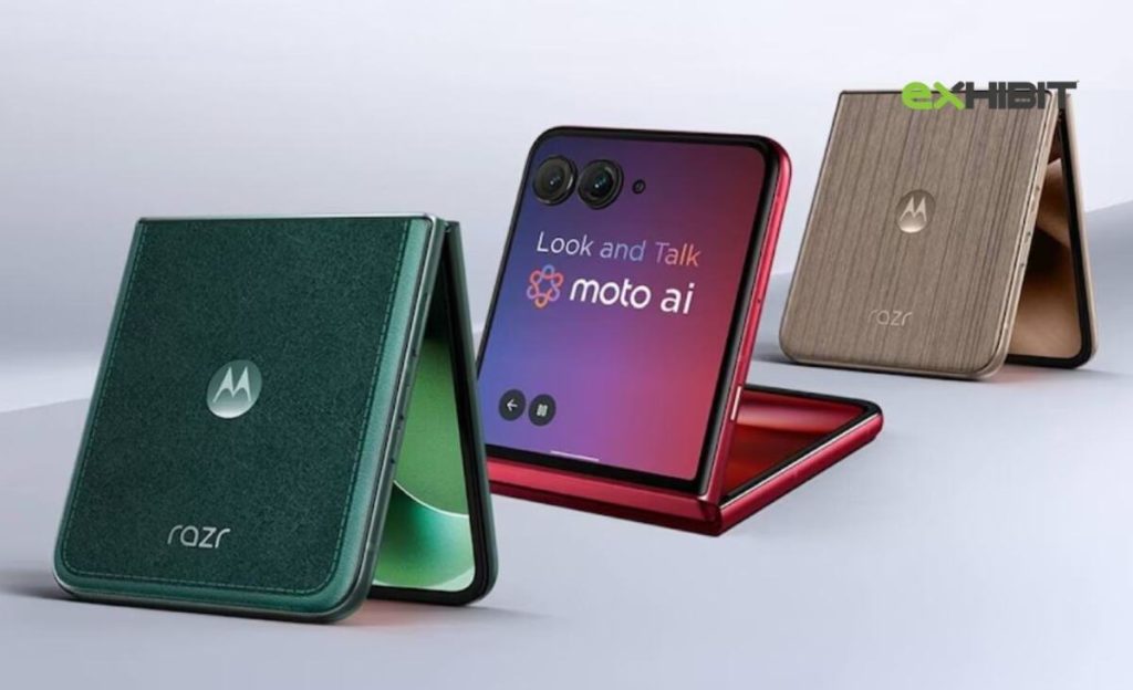 Motorola Razr 60 ultra in 3 sets of Colours