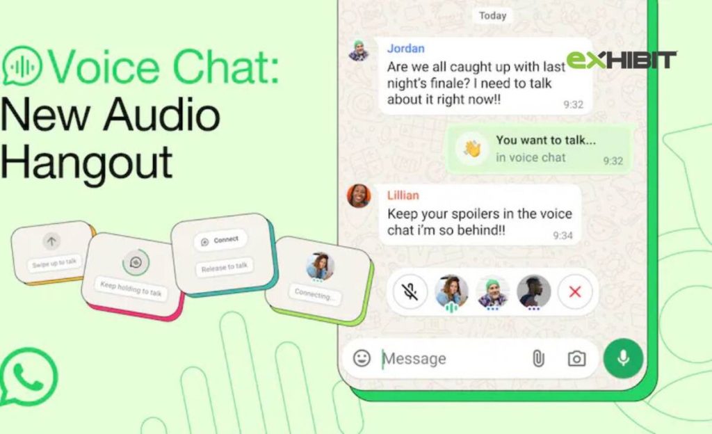 The new audio hangout update on WhatsApp