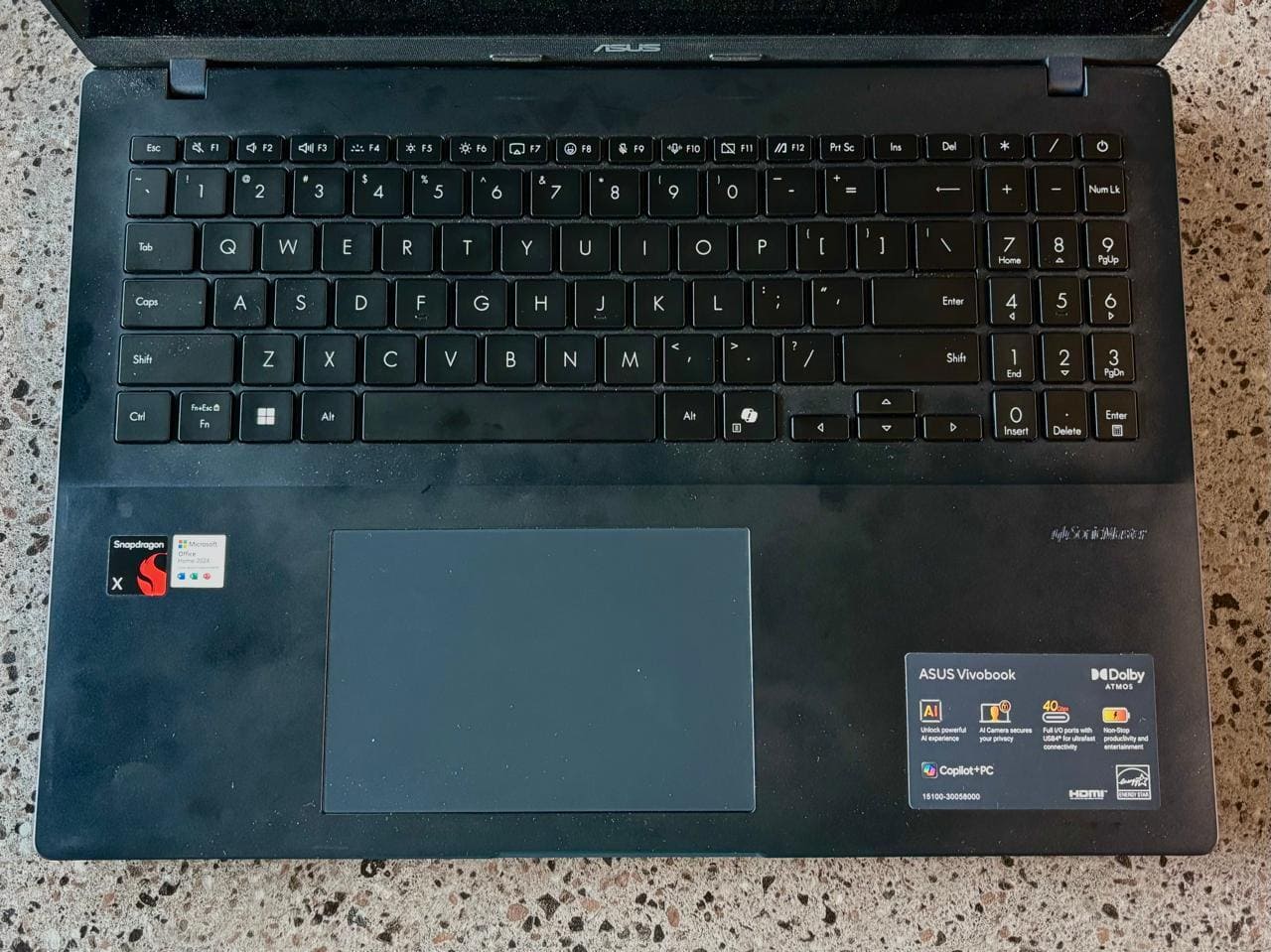 asus vivobook 15 keyboard