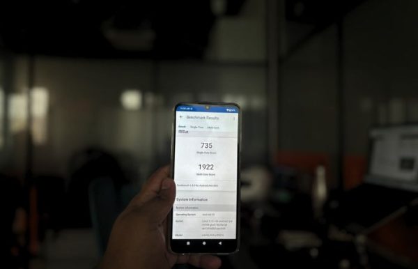Geekbench performance scores of Lava Shark 5G