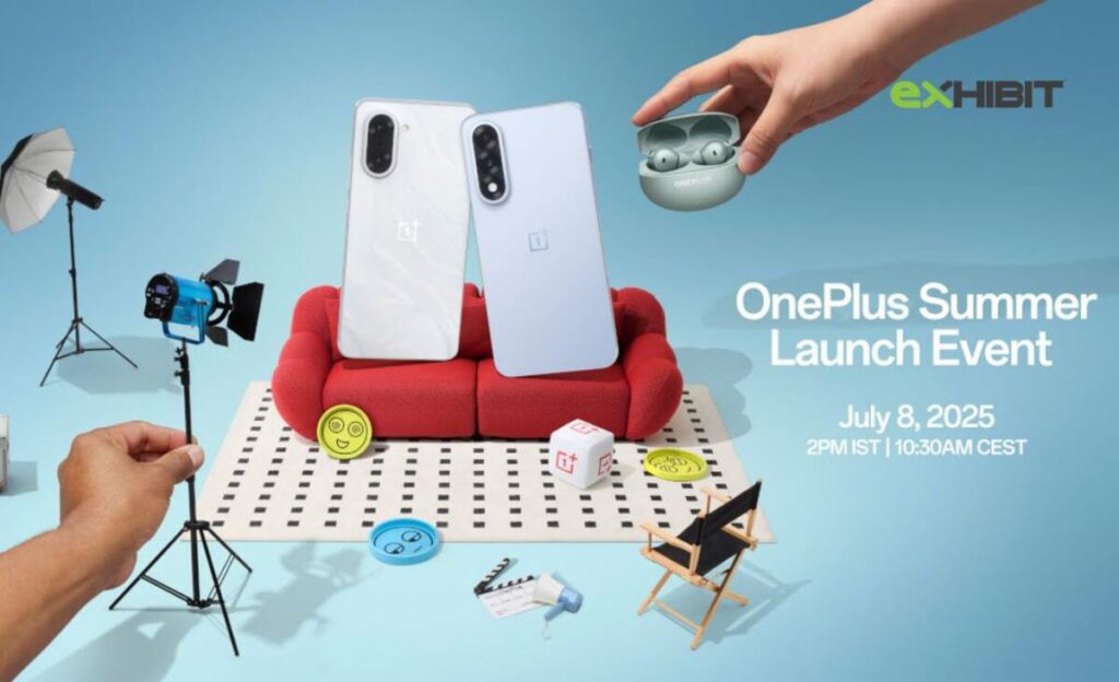 OnePlus Nord 5, Nord CE5, and Buds 4 to launch on July 8