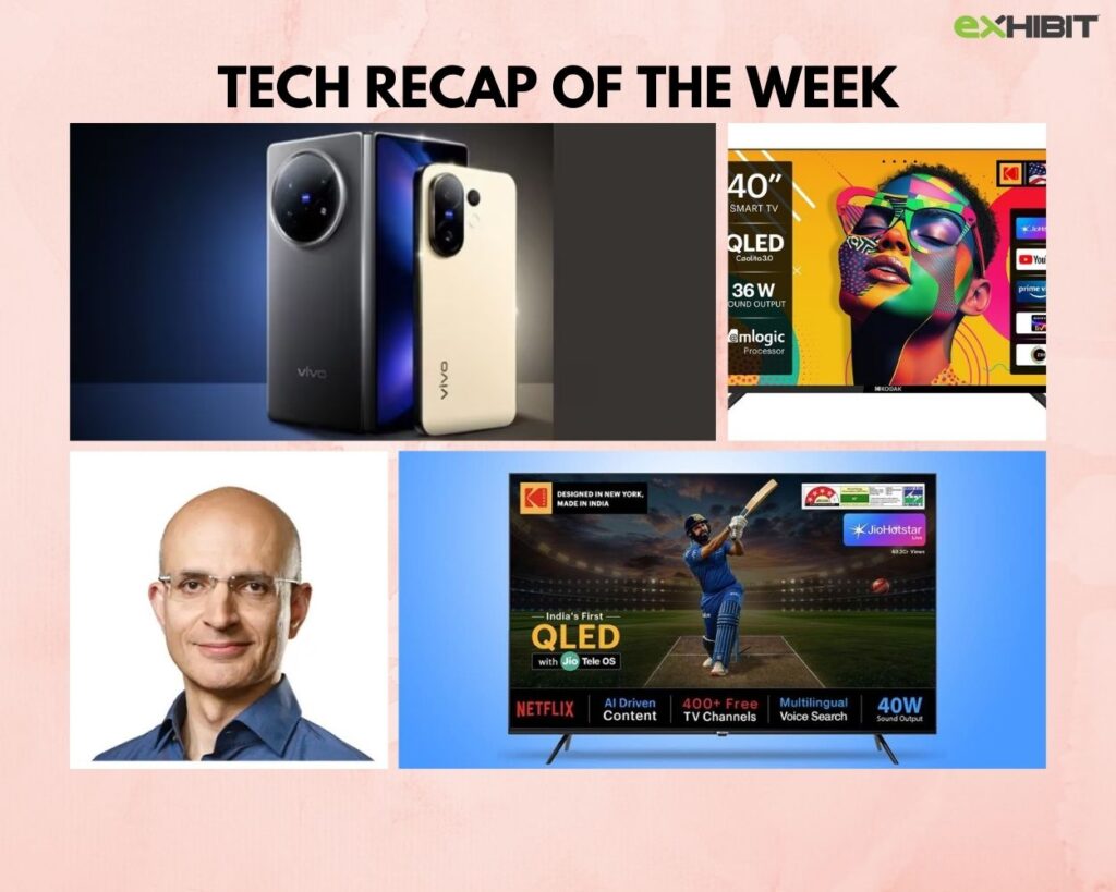 Tech Wrap Of The Week Vivo, Kodak Tv, Apple COO and More..