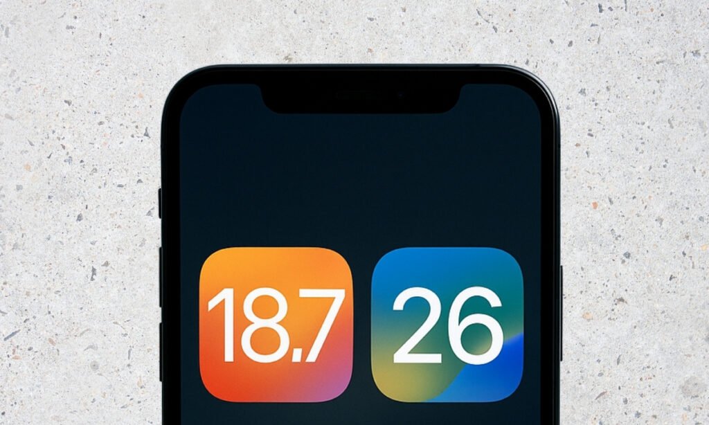 iOS 18.7 vs iOS 26