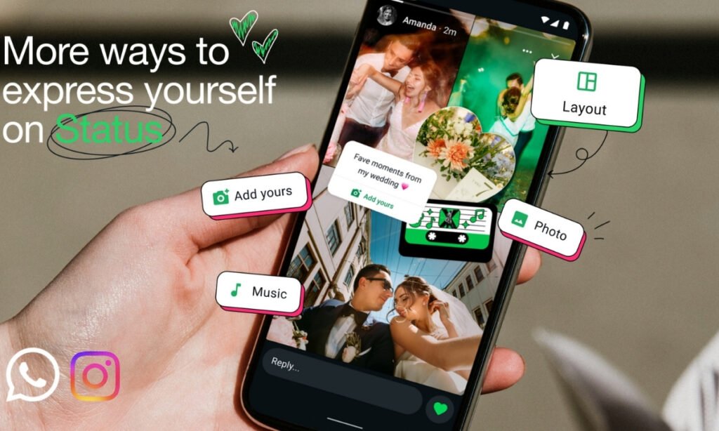 WhatsApp x Instagram