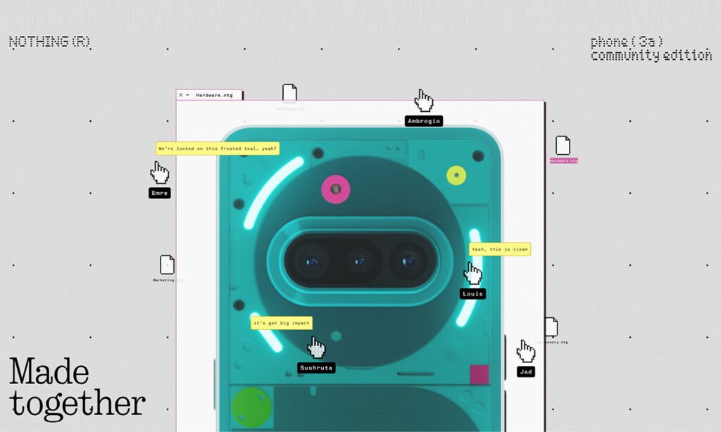 Nothing’s New Phone Wasn’t Made in a Studio, But by its Fans Nothing-Phone-3a-Community-Edition