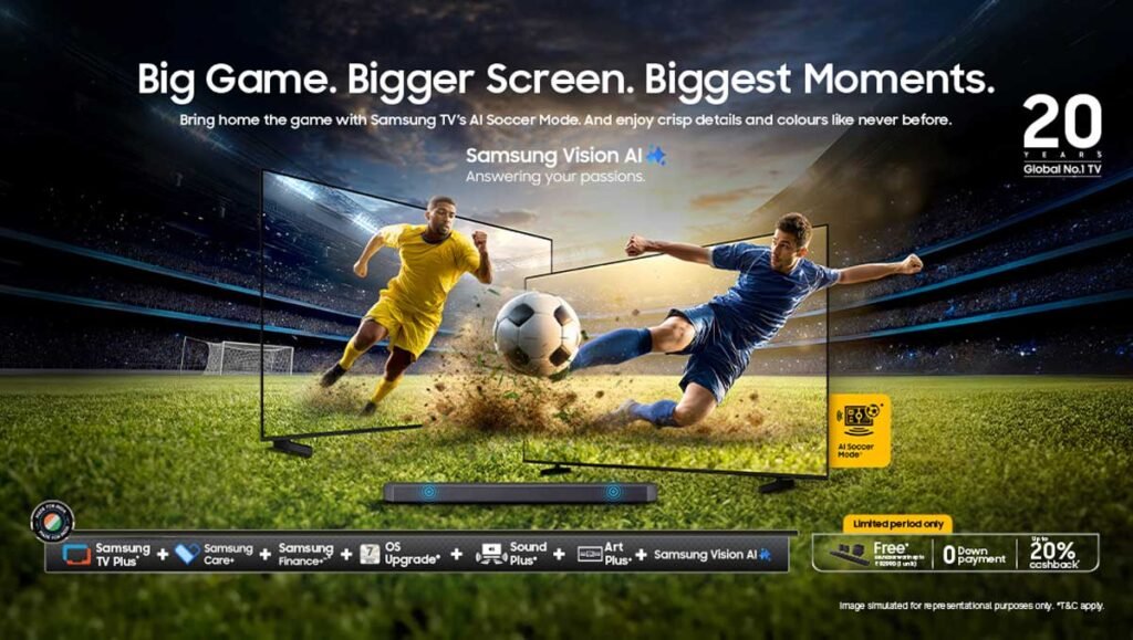 Samsung Targets Football Fans with New Vision AI TV Campaign Samsung-AI_Vision-TV