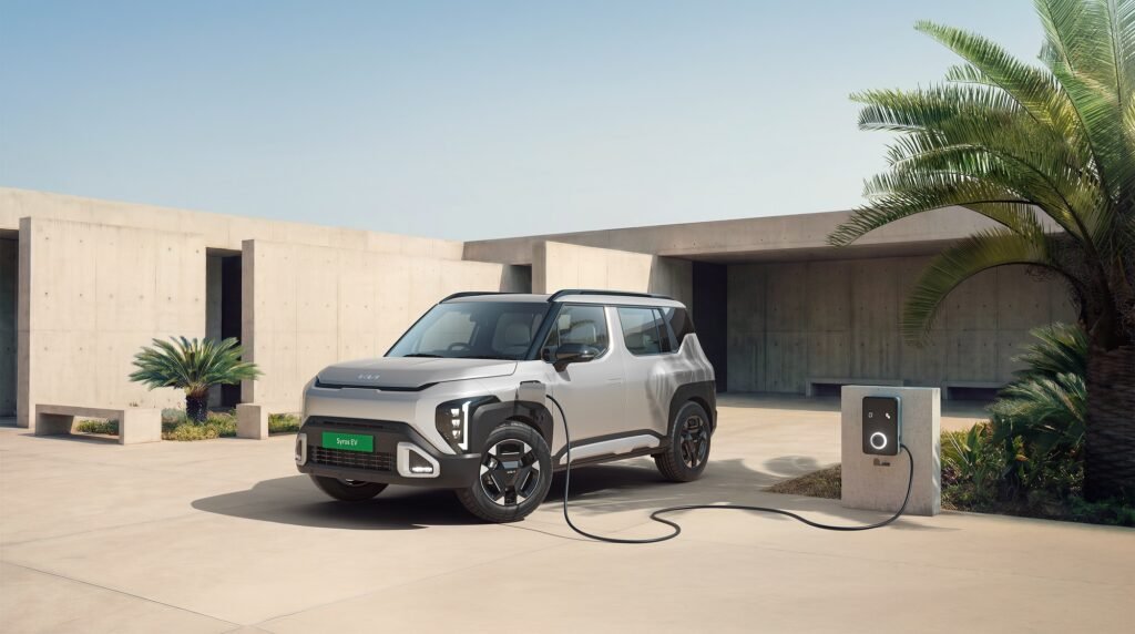 Kia Syros EV Launched in India at Rs 13.49 Lakh with up to 526km Range and Lifetime Battery Warranty Kia Syros EV