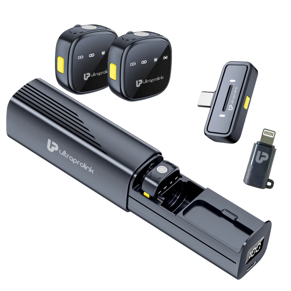 UltraProlink Unveils Sonic Pro UM1214 Dual Wireless Lavalier Microphone System