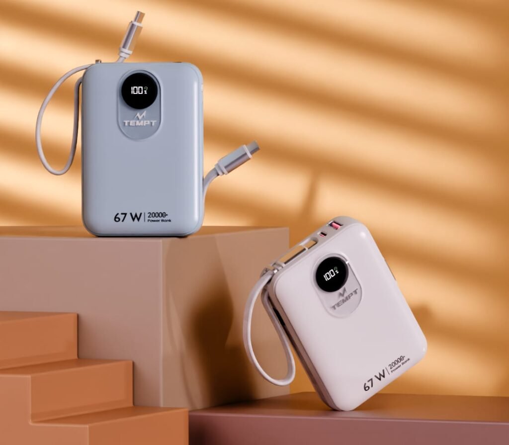 TEMPT Launches India’s First 67W GaN Fast-Charging Power Bank