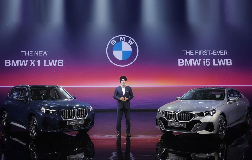 BMW X1 LWB Launched in India at ₹49.90 Lakh, BMW i5 LWB Showcased BMW-X1-LWB
