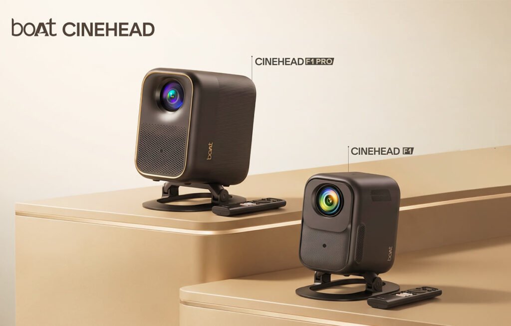 boAt Enters Smart Projector Segment with CineHead F1 Series boAt-Cinehead-01