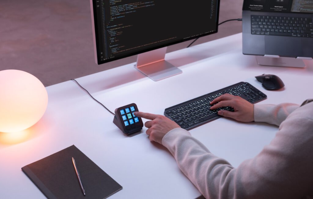Logitech MX Keypad Brings an AI Control Centre to Developers’ Desks