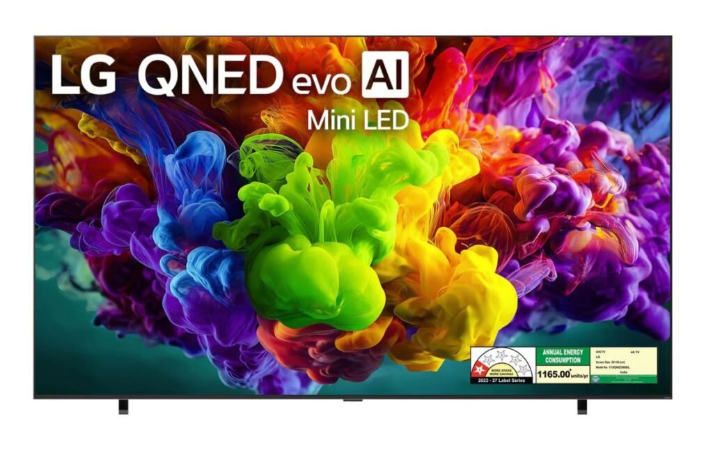 LG Launches 115-Inch QNED evo AI Mini LED TV in India at ₹14.99 Lakh